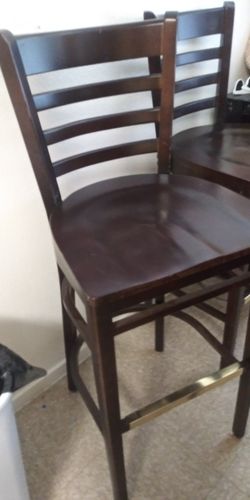 Tall table chairs / barstools (2)