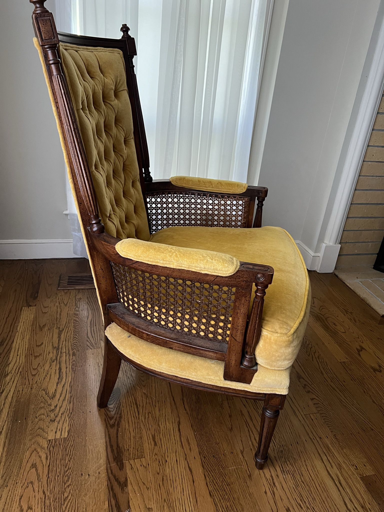 Vintage library chair