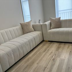 Two Piece Couch Set
