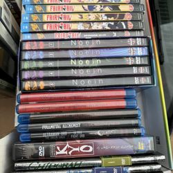 Anime Blu Rays And DVDs