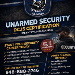 DCJS Certification Class