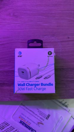 Wall charger bundle