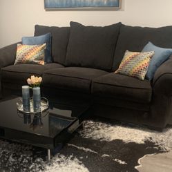 Dark Grey Couch 