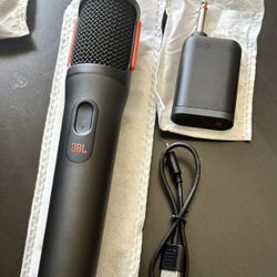 JBL Digital Wireless Microphone System – Dual-Channel Receiver, Adapter, Clear Vocals, Karaoke Ready