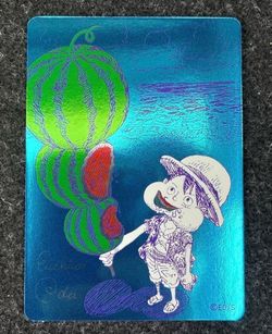 One Piece Luffy Watermelon Metakira Card  NatsuComi 2026 Promo