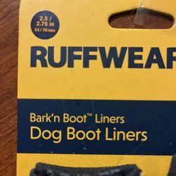Ruffwear Booties ( Dog Socks) Size 2.75 Inches)