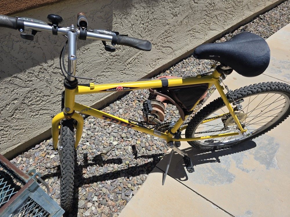 TREK MOUNTAIN BIKE AND Raleigh Mtn Bike