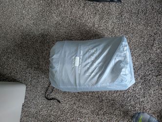 QUEEN BED blow up mattress with memory foam topper (DOUBLE TALL)