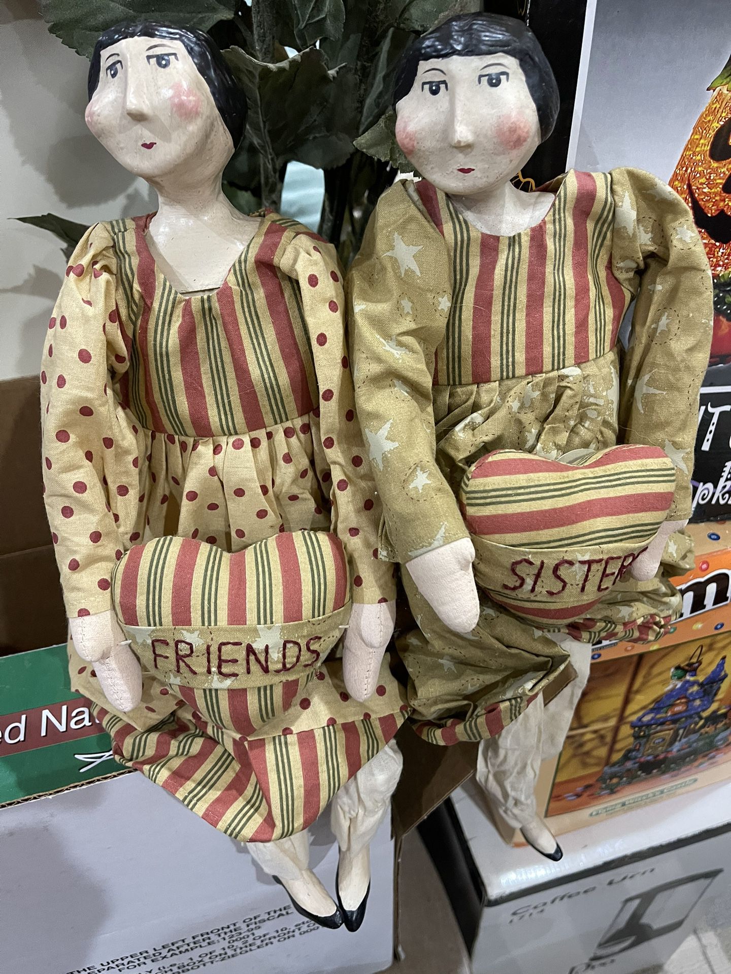 Porcelain Dolls Friends N Sisters 