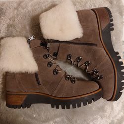 Fabianelli Shearling Fur Lined Boots


