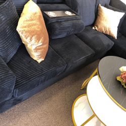 Black Sectional Sofa