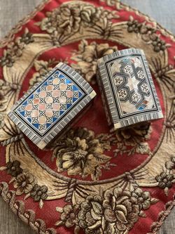 Jewlery Box Ottoman Style