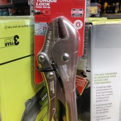 MILWAUKEE 10" STRAIGHT JAW LOCKING PLIERS 