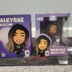 Valkyrae Signed Youtooz Collectible