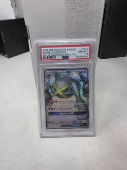 2017 POKEMON SUN & MOON GUARDIANS RISING #157A FULL ART/METAGROSS GX PSA 10