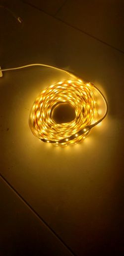 White L.E.D. Strip Lights