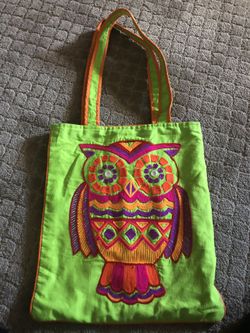 Owl tote bag
