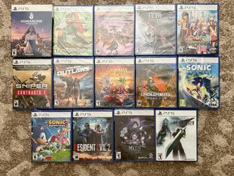 Playstation 5 games 20 each