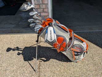 TaylorMade Iron, Drivers & Nike Golf Bag