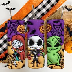Jack Skellington 3D Image Tumbler
