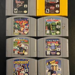 Nintendo 64 Game Cartridge Bundle N64