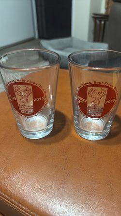 2015 Southern California Homebrewers Festival Pint Glasses – Set of 2