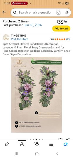 Lavender flower arrangement