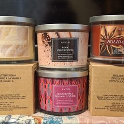 NEW AVON CANDLES