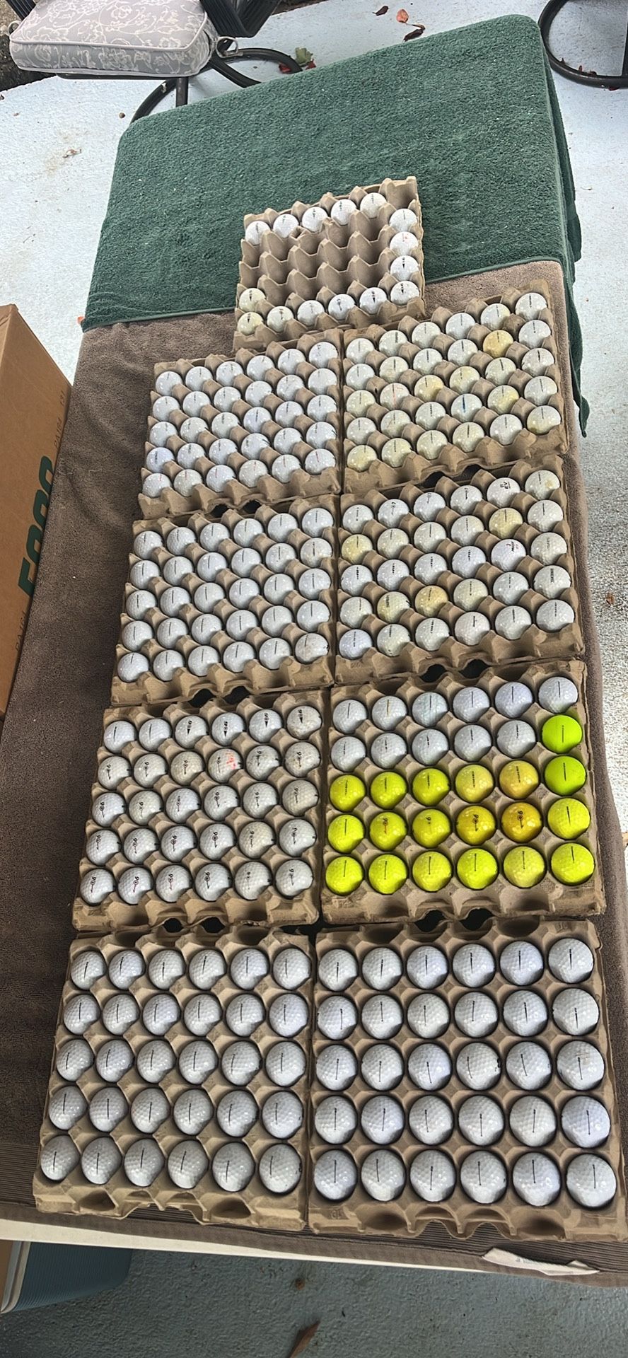 Used Bridgestone Golf Balls