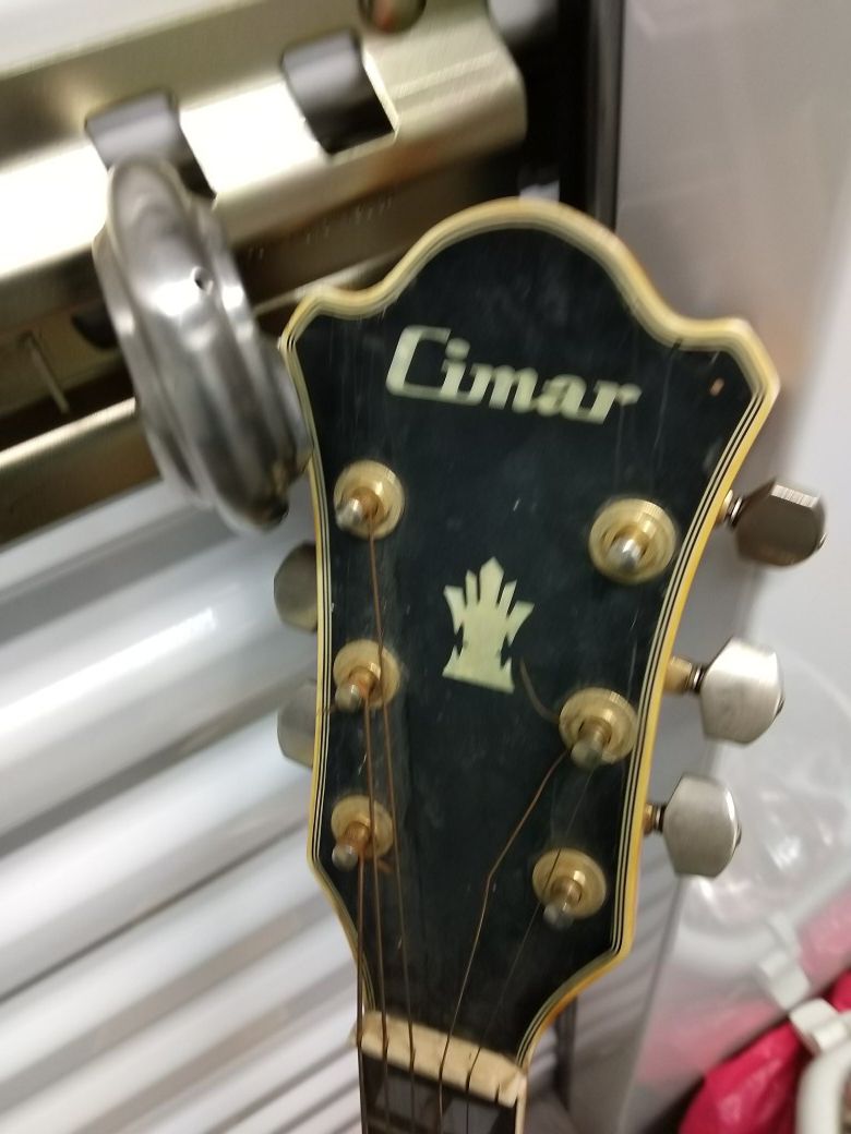 Cimar acoustic guitar needs repair DIY