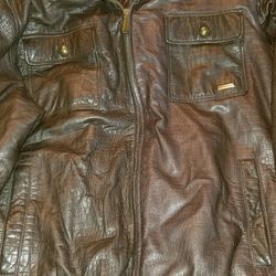 Sean John Leather Jacket
