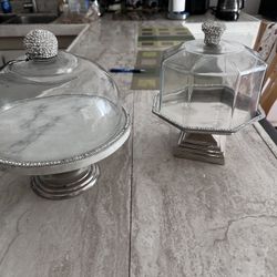  Two Cake Pedestal 