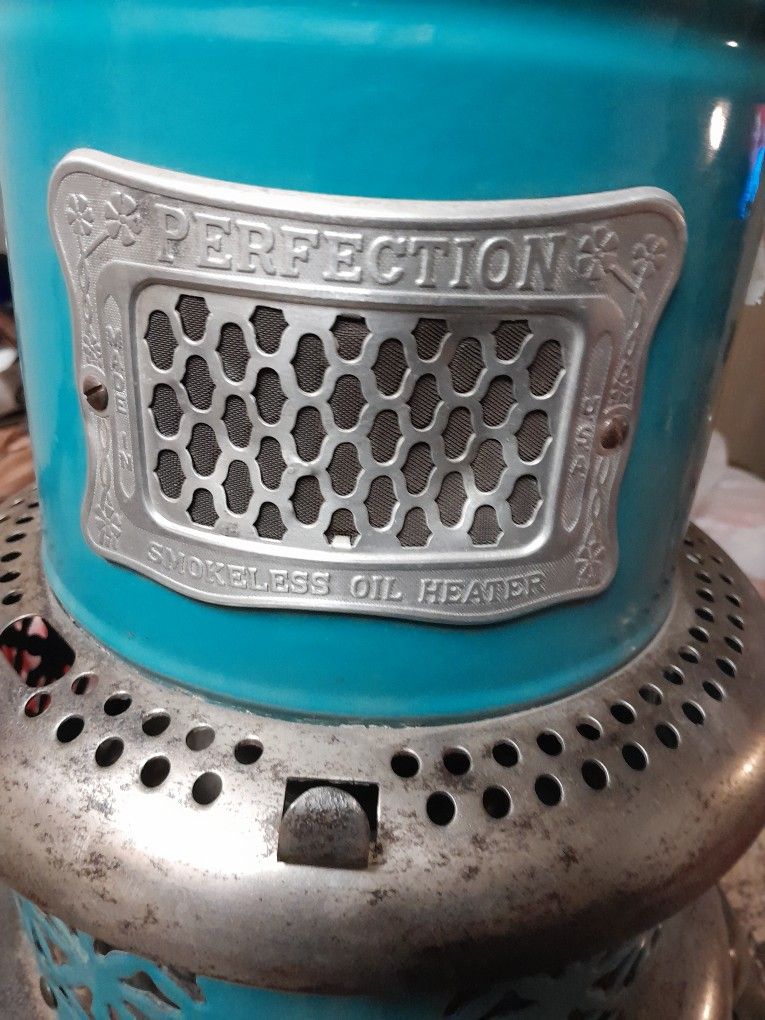 Early 19th Century Perfection Smokeless Oil Heater