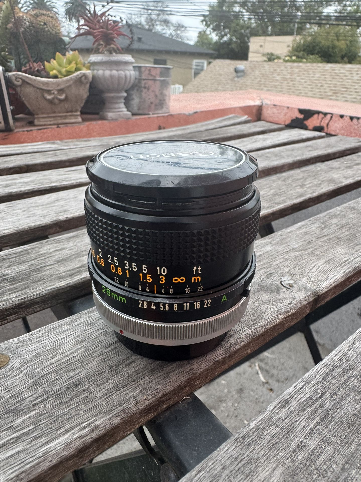 Canon 28mm 2.8 FD Lens