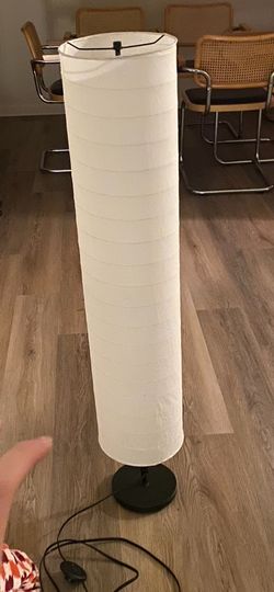 tall paper lamp