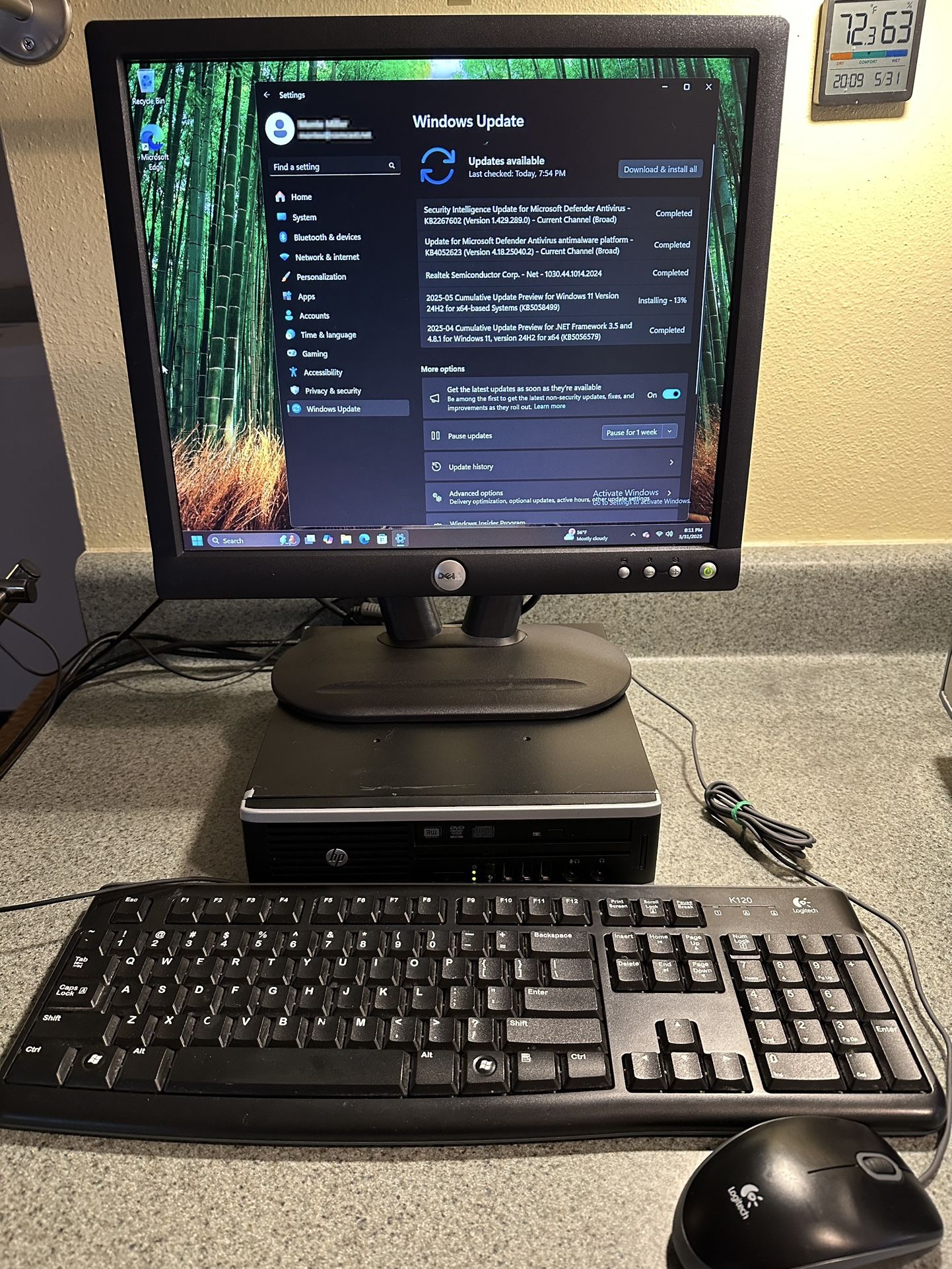 HP Compaq Elite 8200 complete system