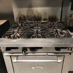 Garland 6 Burner Oven