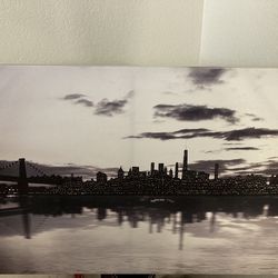 City Skyline Canvas Print