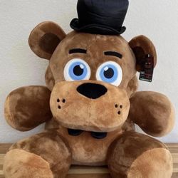 Five Nights at Freddy's 20” Giant Classic Freddy Bear Plush 2025 Jazwares NEW