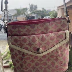 Vintage Pink Coach 