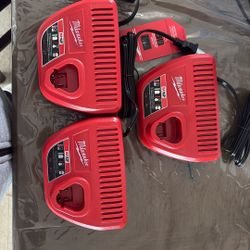 Milwaukee M12 Chargers