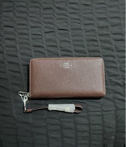 Coach Accordion Zip Wallet