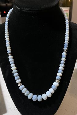 Blue Opal Necklace 