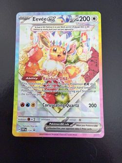 Eevee EX 174 Pokémon card