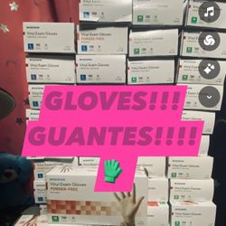 😍😍😍20 boxes for 100!!!👏—single boxes of each size- each box has 100 single gloves--medical grade powder free  gloves. —Guantes grado médico—(each 