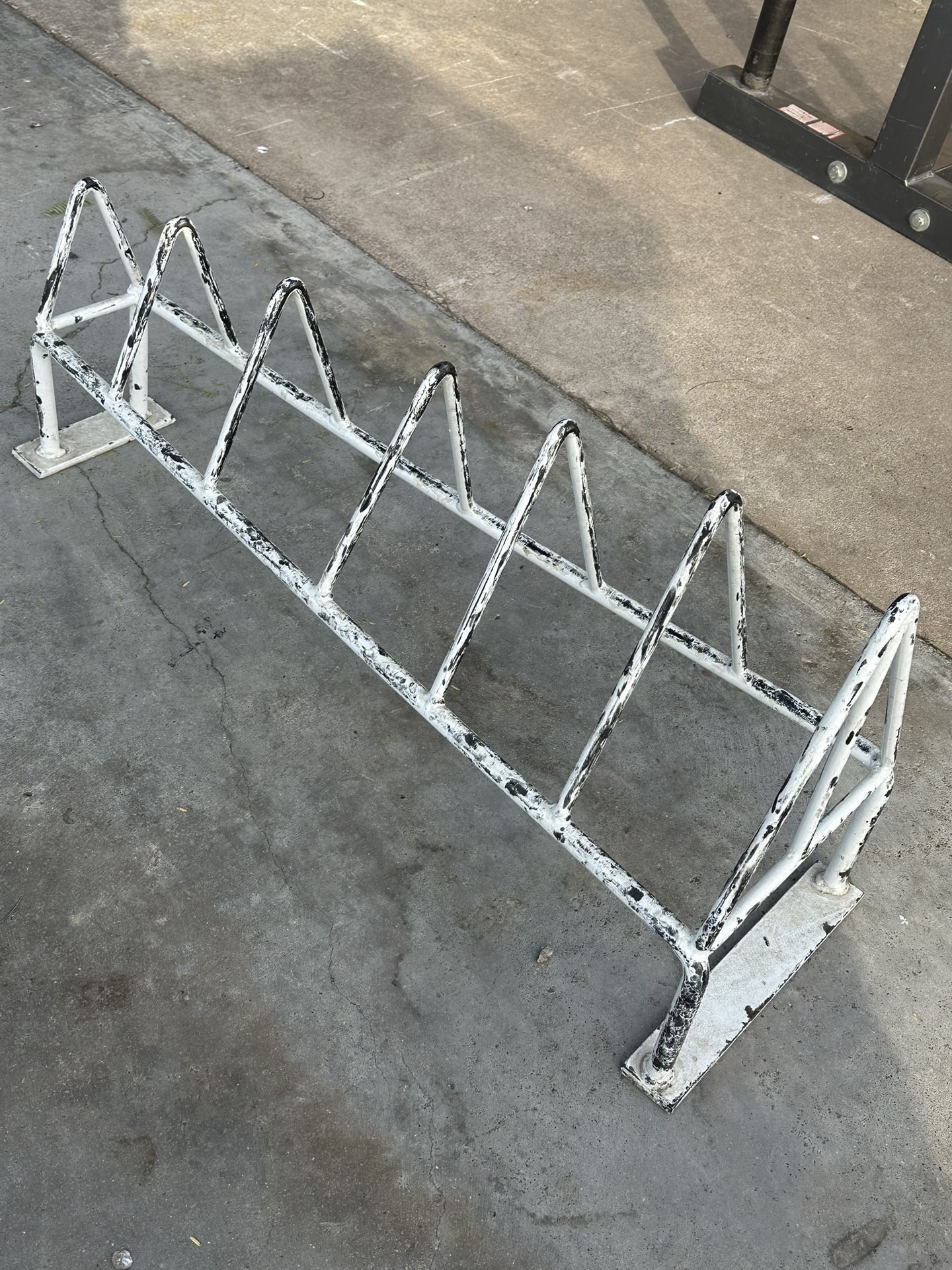 Horizontal Weight Storage Rack