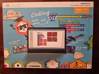 New HoneyComb STEAM Education Queen Kit Coding Game DIY