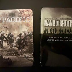Band Of Brothers + The Pacific DVD Sets 