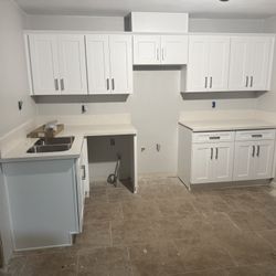 Free Sink with Kitchen Cabinet Material Packages