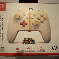 Wired Controller Super Mario 